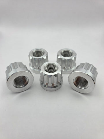 DEEZNUTZ 12 Point Billet 7075 Aluminum 5/8-18 Lug Nuts