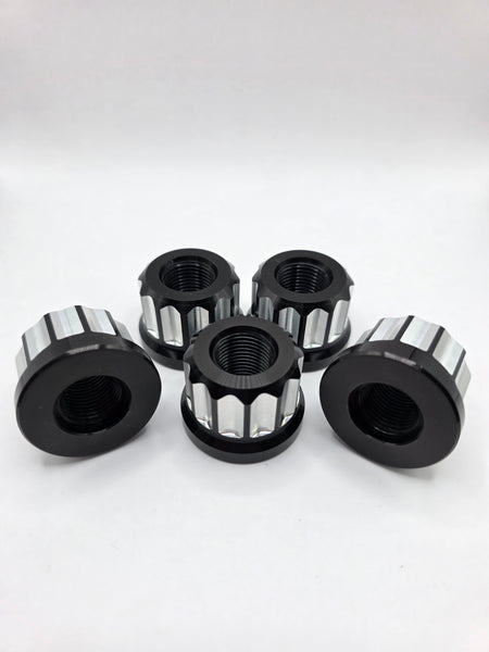 DEEZNUTZ XL 12 Point Billet 7075 Aluminum 5/8-18 Lug Nuts