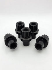 12 Point Billet 7075 Aluminum Shank Style Lug Nut