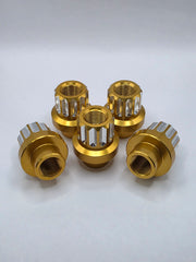 DEEZNUTZ 12 Point Billet 7075 Aluminum Shank Style Lug Nut