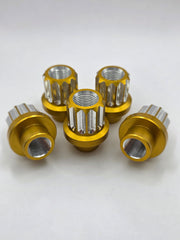 DEEZNUTZ 12 Point Billet 7075 Aluminum Shank Style Lug Nut