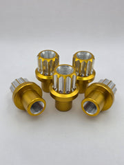 DEEZNUTZ 12 Point Billet 7075 Aluminum Shank Style Lug Nut