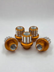 DEEZNUTZ 12 Point Billet 7075 Aluminum Shank Style Lug Nut