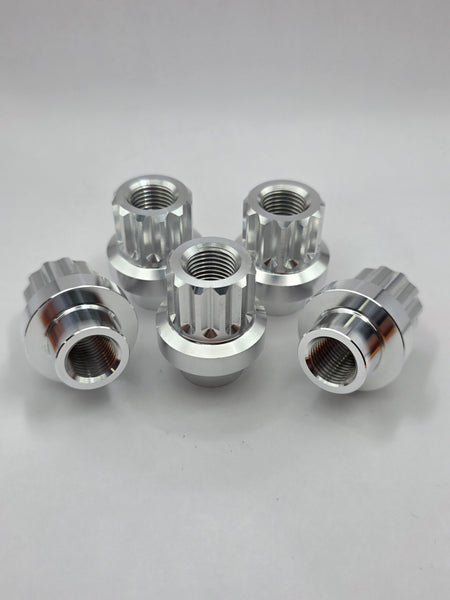 DEEZNUTZ 12 Point Billet 7075 Aluminum Shank Style Lug Nut
