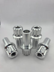 12 Point Billet 7075 Aluminum Shank Style Lug Nut