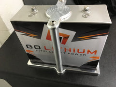 Billet Aluminum Battery Tray - GO Lithium