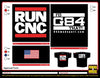 Run CNC t shirt
